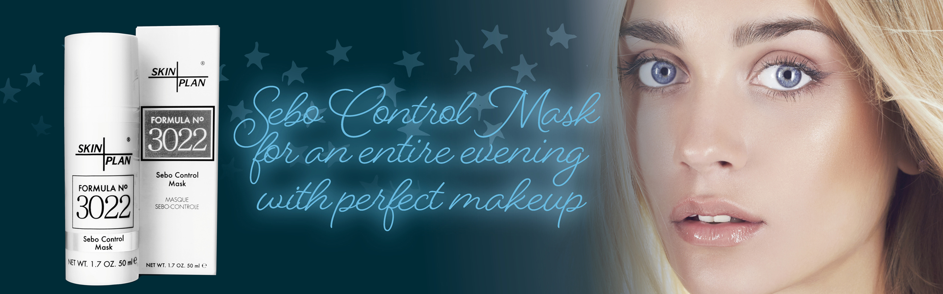 Sebo Control Mask for an entire evening with perfect makeup